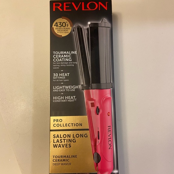 revlon wave curling iron